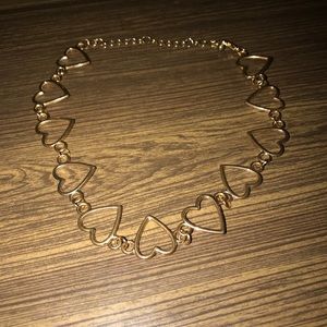 NWOT Heart chain chocker
